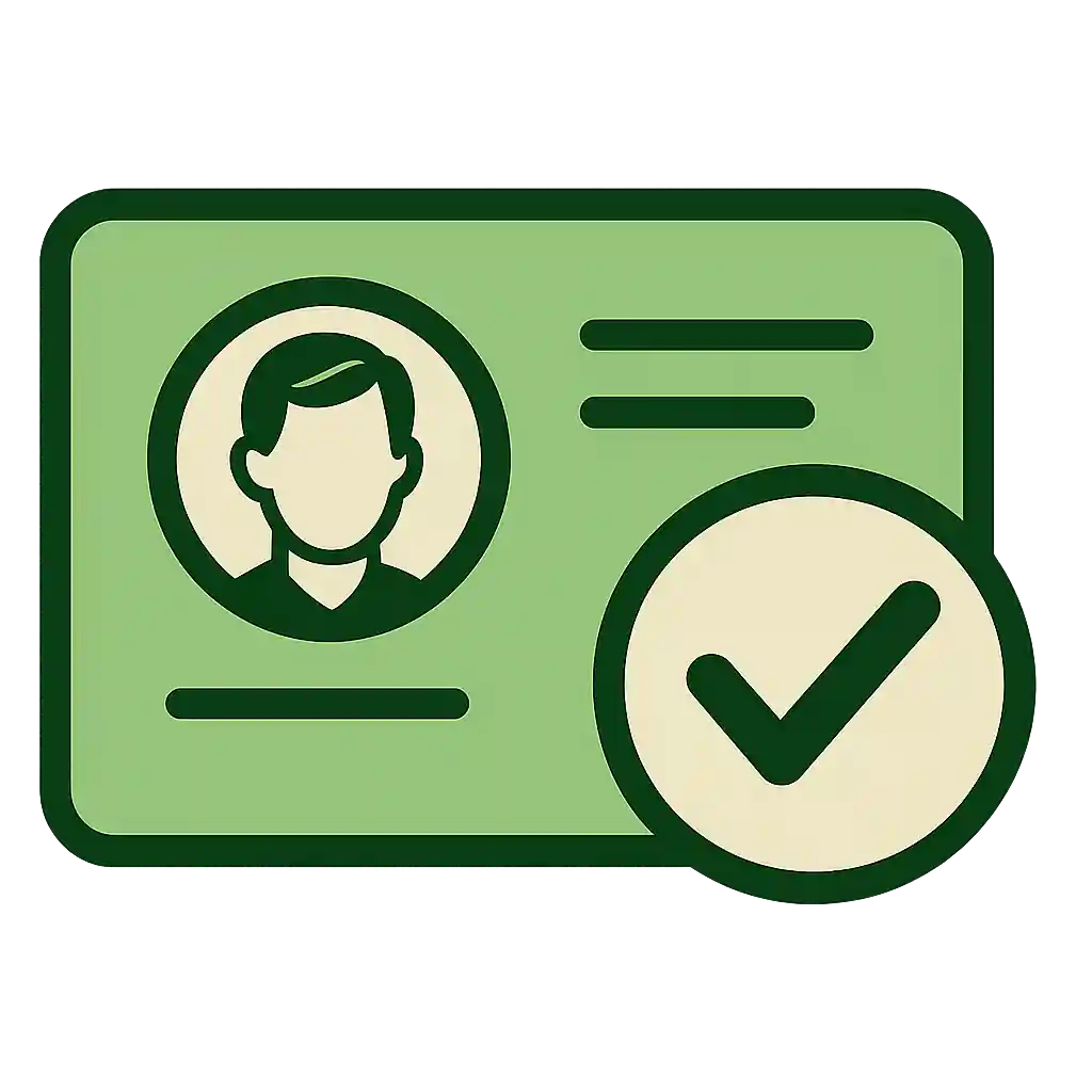 Verified coach safety badge