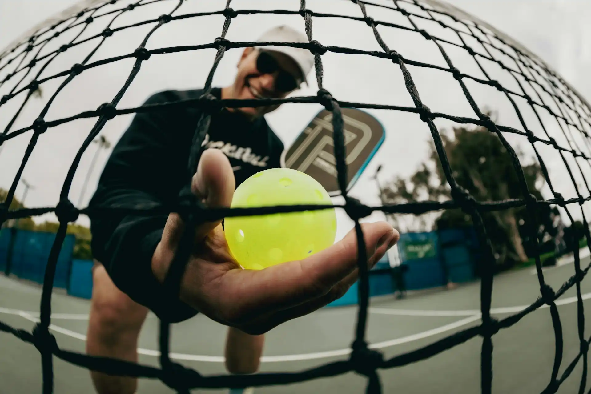 Pickleball for beginners: first lesson at the non-volley zone line